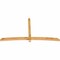 Ekena Millwork Bellingham Rough Sawn Timber Gable Bracket, Western Red Cedar, 108"W x 58"H x 4"D x 4"F, 13/12 Pitch GBW108X58X0404BEL00RWR - alternate 2